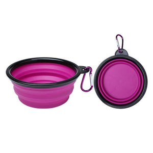 Open image in slideshow, Foldable Dog Bowl
